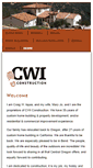 Mobile Screenshot of cwiconstructionbend.com